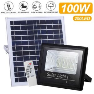 100W Solar Flood Light