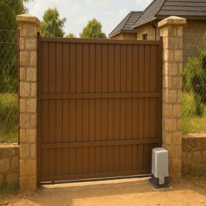 Complete Light Residential Sliding Gate