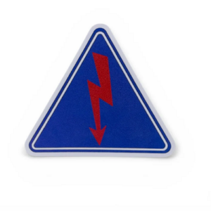 Lihtning warning sign