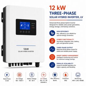 12kW Three-Phase Solar Hybrid Inverter