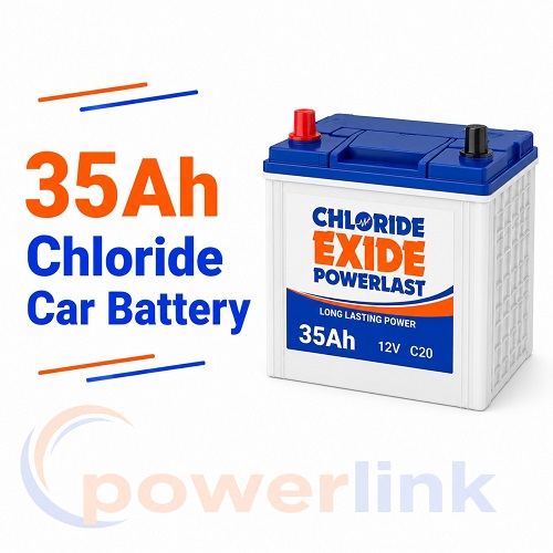 Chloride Exide Powerlast 035MFL Maintenance Free Car Battery