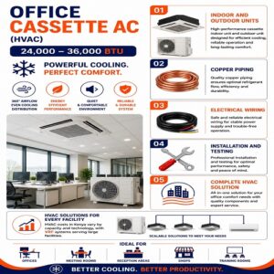 Office cassette AC