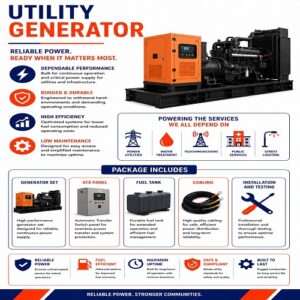 Utility generator